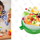 Salad Cutter Bowl | $6 | Amazon